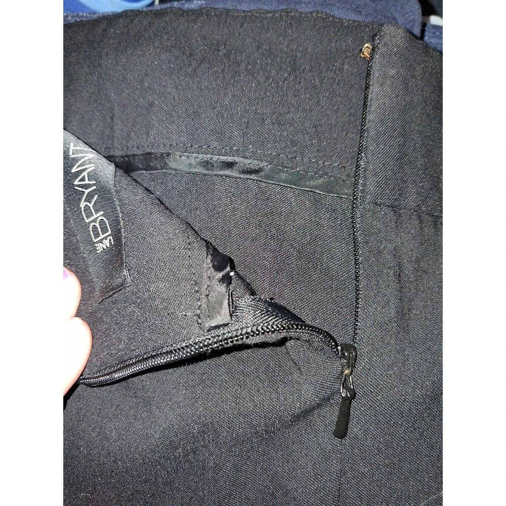Lane Bryant Black Pull On Pencil Skirt Womens Size 22 Stretch Career Office Plus